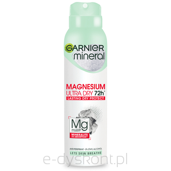 Garnier Mineral Magnesium Utra Dry Spray 150Ml