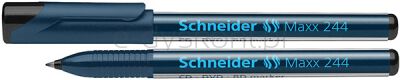 Schneider Marker Do Płyt Cd/Dvd Maxx 244, 0,7Mm, Czarny 