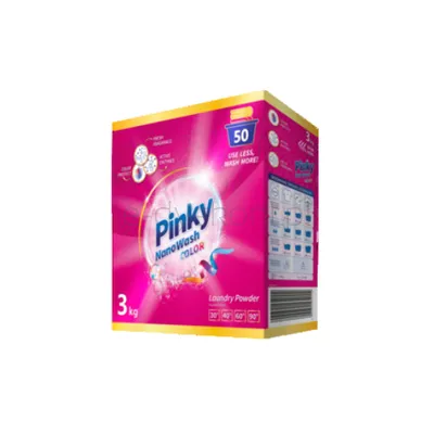Pinky NanoWash Color Proszek do prania koloru (50 prań) 3kg