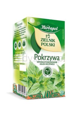 Herbapol Herbata Zielnik Polski, pokrzywa, 20 torebek