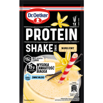 Dr.Oetker Protein Shake waniliowy 18 g