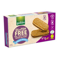 Gullon Bezglutenowe Ciasteczka Wypełnione Kremem Czekoladowym 225 G