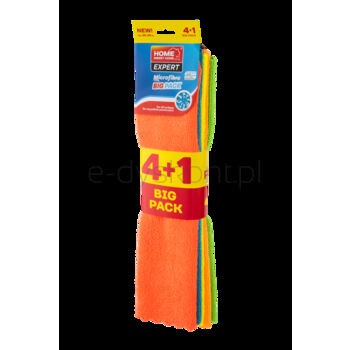 Hsh Ściereczki Z Mikrofibry Xxl 4+1 Szt Gratis