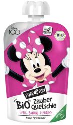 Hejo! Przecier Jabłko- Banan- Brzoskwinia Bio 100 G Myszka Minnie