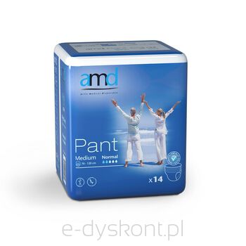 Majtki chłonne AMD Pant Medium Normal (14sztuk)