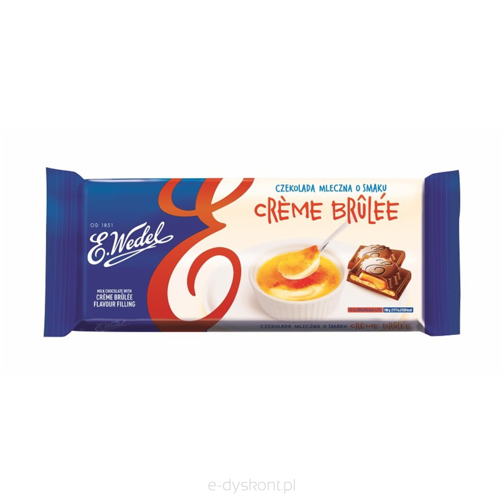 Wedel Czekolada Creme Brulee 289g