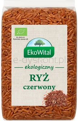 Ryż czerwony pełnoziarnisty BIO 1 kg