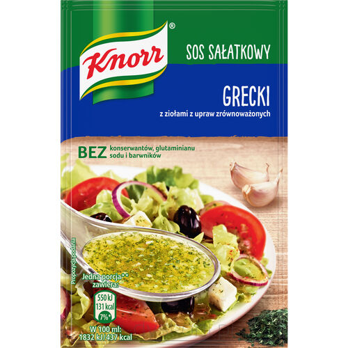 Knorr Sos Sałatkowy Grecki 9 G