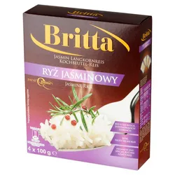 Ryż Britta Jaśminowy 4*100 G Sawex