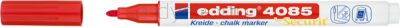 Edding Marker Kredowy E-4085 1-2 Mm, Czerwony