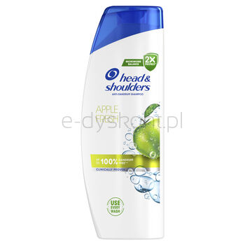 Head & Shoulders Szampon Przeciwłupieżowy Apple Fresh Codzienny 500 ml