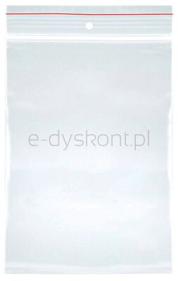 Torebka strunowa OFFICE PRODUCTS, LDPE, 215x300mm, 100szt., transparentna