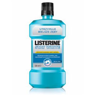 Listerine Płyn Do Płukania Jamy Ustnej Stay White 500 Ml