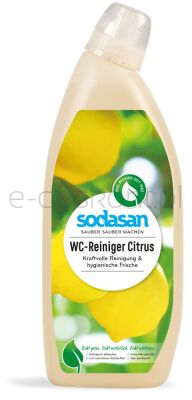 Sodasan Płyn do czyszczenia toalet cytrusowy BIO 750 ml