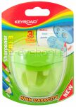 Keyroad Temperówka Tri 3, Plastikowa, Potrójna, Blister, Mix Kolorów - 4