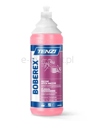 Płyn do mycia naczyń TENZI, zapach gumy balonowej, Boberex, 1l