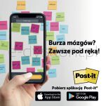 Post-It  Karteczki Samoprzylepne, Energetic, 76X76Mm, 6X100 Kart. - 9