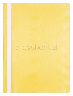 Office Products Skoroszyt, 120/180 Mic, Pp, Żółty 