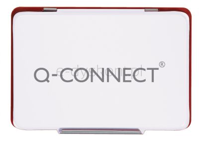 Q-Connect Poduszka Do Stempli Z Tuszem, 110X70Mm, Metalowa, Czerwona