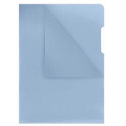 Donau Obwoluta typu L, PP, A4, krystal, 180mikr., niebieska