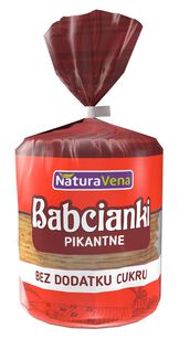 Babcianki Pikantne Bez Dodatku Cukrów 110 G - Naturavena [BIO]