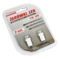 Żarówki Led 12V/1,5W T10 Białe