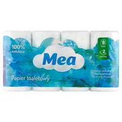 Papier Toaletowy Mea Classic Biały Z Nadr 2W 8 Szt. Mw Dobry Wybór