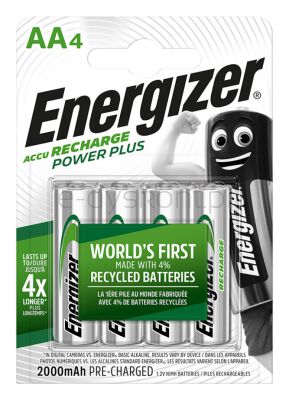 Energizer Akumulator Power Plus, AA, HR6, 1,2V, 2000mAh, 4szt.
