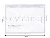 Koperta/Przylga Kurierska Office Products, C6, 500Szt., Transparentna - 3