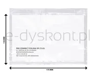 Koperta/Przylga Kurierska Office Products, C6, 500Szt., Transparentna - 3