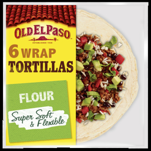 Old El Paso Burrito Size Tortillas 350g