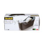 Scotch Dyspenser Do Taśm (C-18B), W Zestawie Taśma Magic 19Mmx33M, Czarny - 2