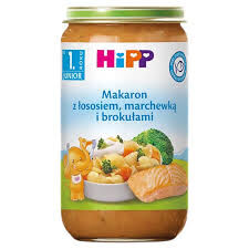 Hipp, Makaron Z Łososiem, Marchewką I Brokułami, 250 G