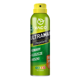 VACO ULTRAMAX Spray na komary, kleszcze i meszki DEET 30% - 170 ml