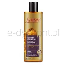 Jantar Szampon ujarzmiający do włosów kręconych i falowanych z esencją bursztynową, peptydami i ceramidami, 300 ml