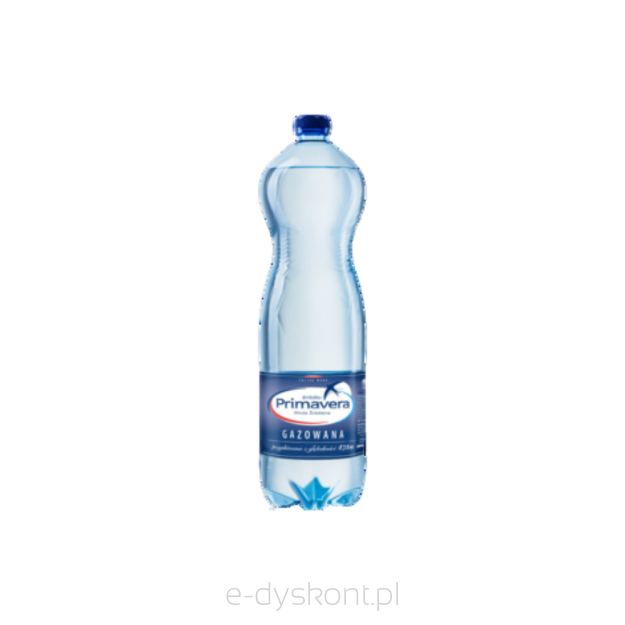 Primavera Woda Źródlana gazowana pet 1,5l <br>(Paleta 504 szt.)