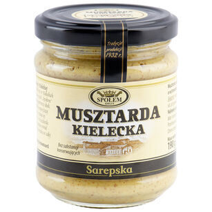 Musztarda Kielecka Sarepska Bez Substancji Konserwujących 190G