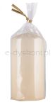 Donau HOME Świeca słupek Standard Gloss, 50x100mm, kremowy - 2