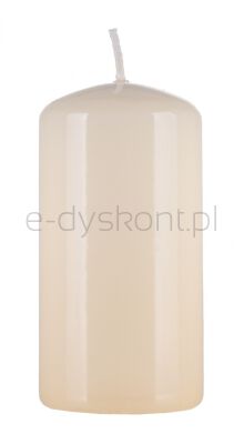 Donau HOME Świeca słupek Standard Gloss, 50x100mm, kremowy