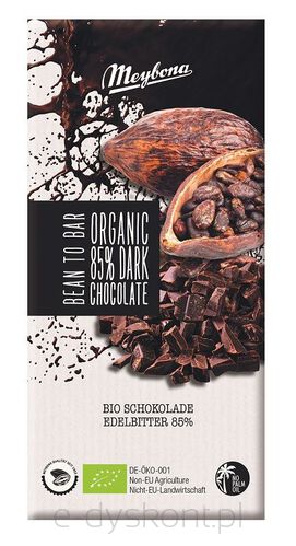 Czekolada Gorzka 85 % Bio 100 G - Meybona [BIO]