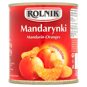 Rolnik Mandarynki W Syropie 314 Ml