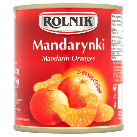 Rolnik Mandarynki W Syropie 312G 