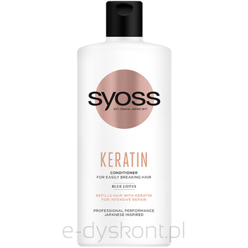 Syoss Keratin Do Włosów Łamliwych 440 Ml