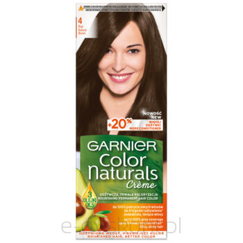 Garnier Color Naturals CreMe Farba Do Włosów 4 Brąz 110 Ml