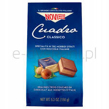 Novi czekoladki Cuadro orzech laskowy 150 g