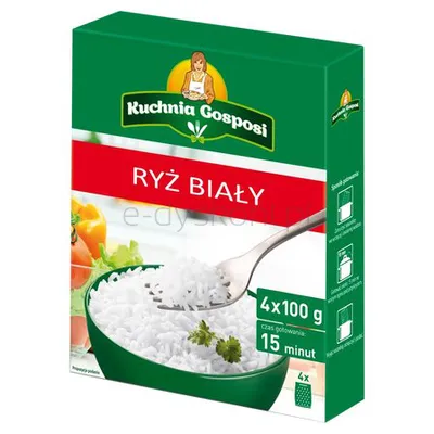 Ryż Kuchnia Gosposi Biały 4*100 G Cenos