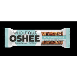 Oshee Wholenut Bar Nut  Salt Milk Chocolate 40G