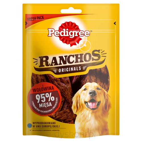 Pedigree Ranchos Originals Z Wołowiną 70 G