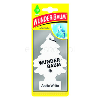 Wunderbaum Odświeżacz Powietrza Choinka Zapachowa Arctic White