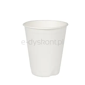 Kubeczki z trzciny cukrowej "pure" 0,2 l Ř 8 cm · 9,1 cm kolor: biały do gorących napojów 40 szt.